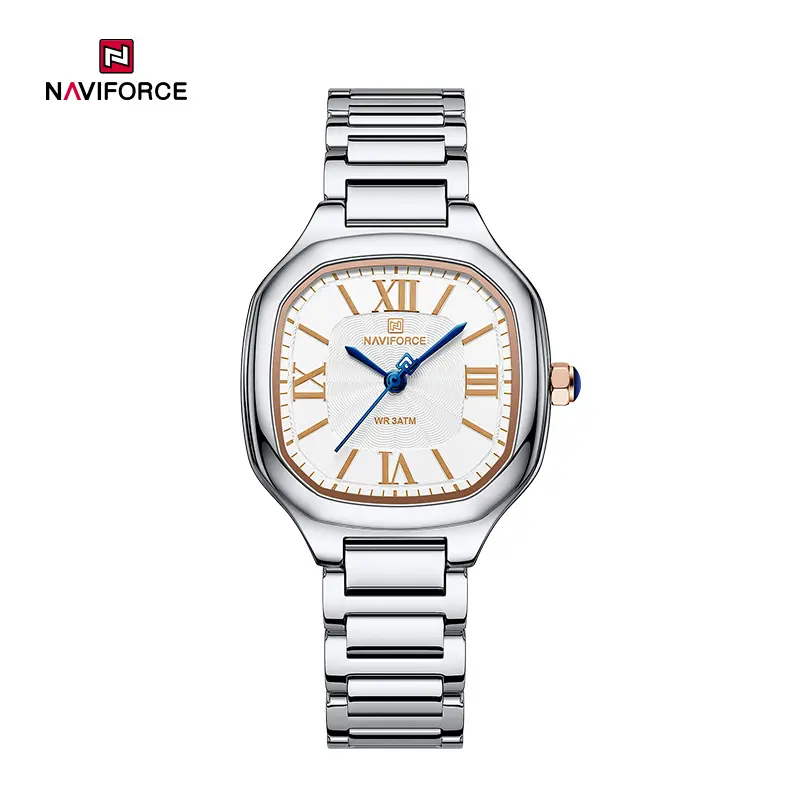 NAVIFORCE NF5042 Silver Gold White