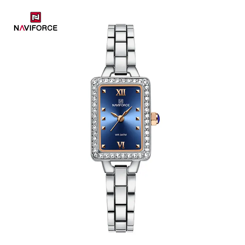 NAVIFORCE NF5043 Silver Gold Blue