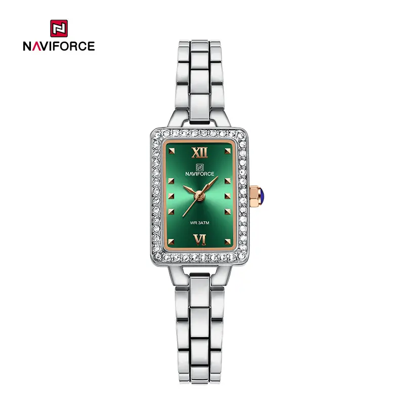 NAVIFORCE NF5043 Silver Gold Green