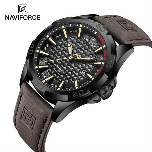 NAVIFORCE NF8023 Coffee Black