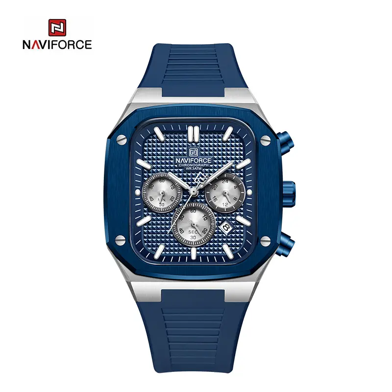 NAVIFORCE NF8037 blue silver white