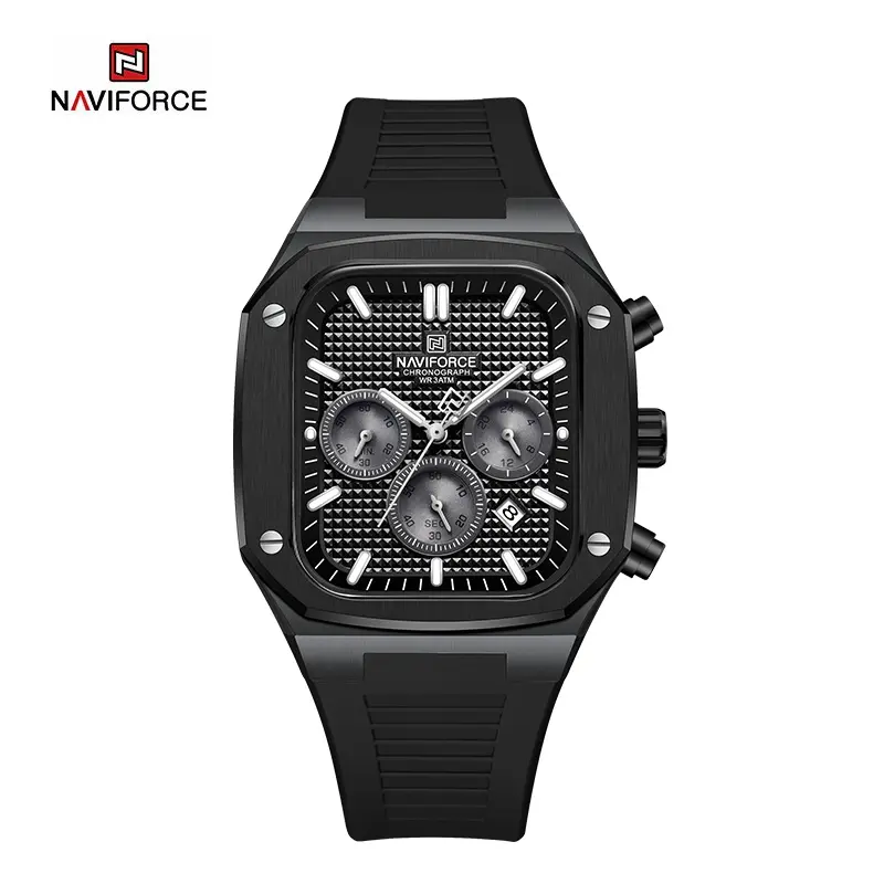 NAVIFORCE NF8037 black white