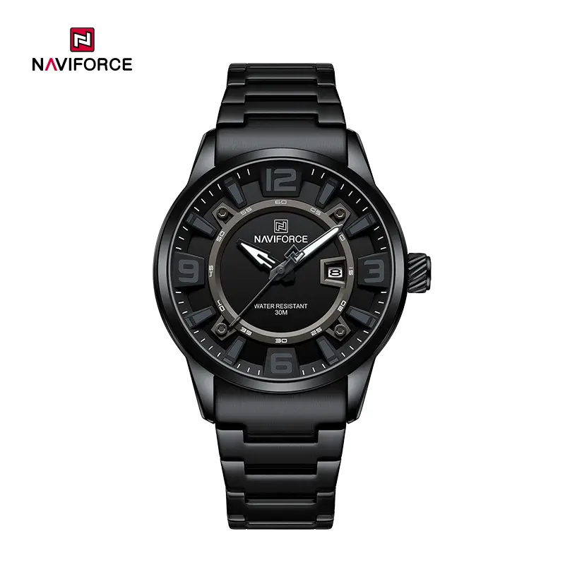 NAVIFORCE NF8044 black white