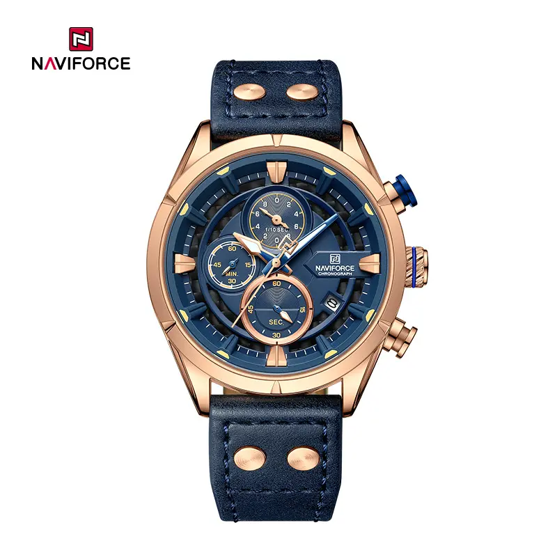 NAVIFORCE NF8045 blue rosegold