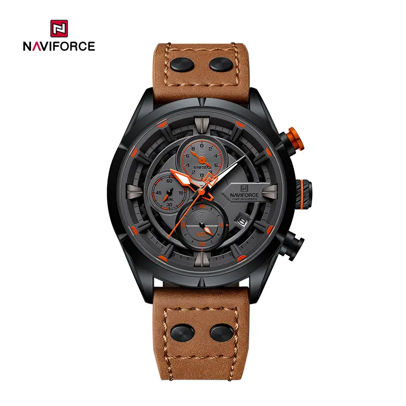 NAVIFORCE NF8045 brown black