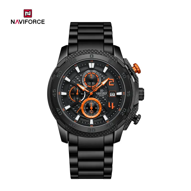 NAVIFORCE NF8047 black orange