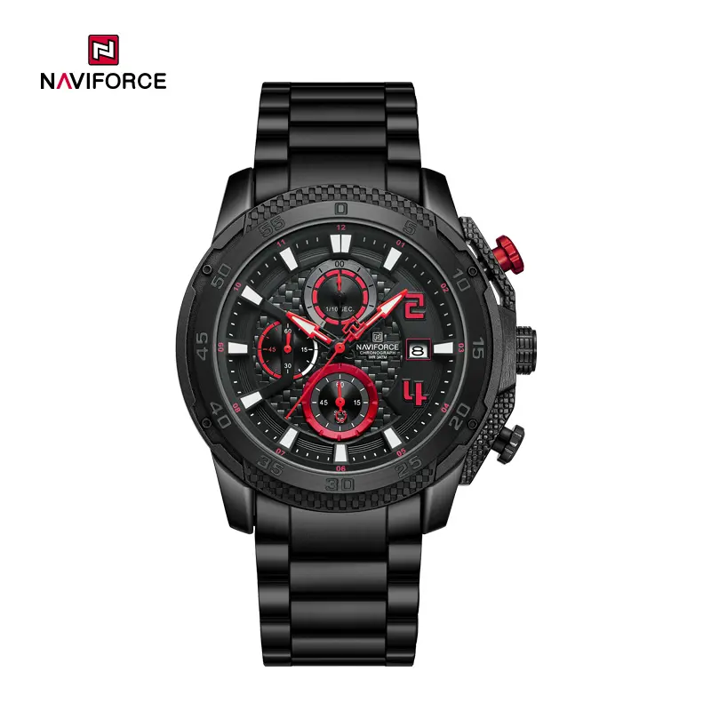 NAVIFORCE NF8047 black red