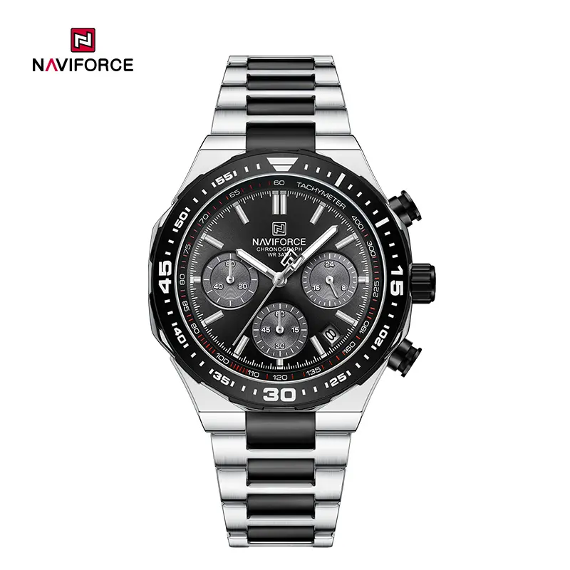 NAVIFORCE NF8049 silver black