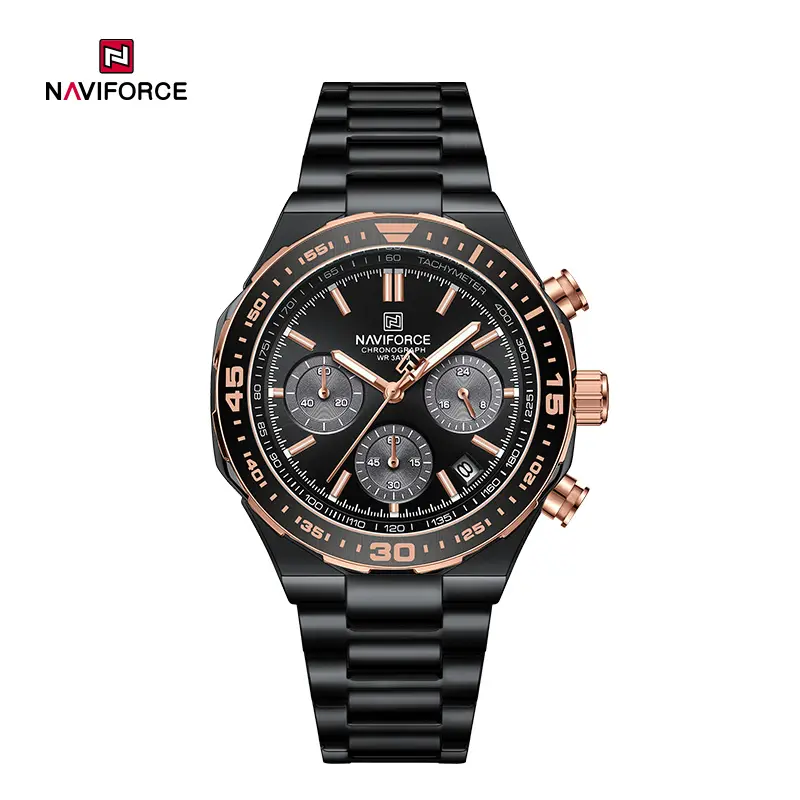 NAVIFORCE NF8049 black rosegold