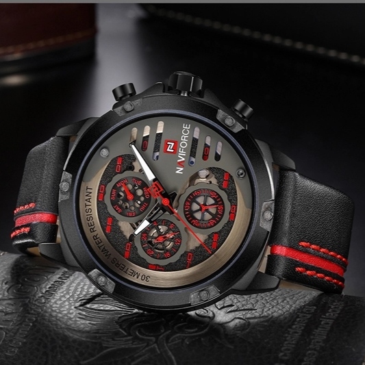 NAVIFORCE NF9110 Black Red