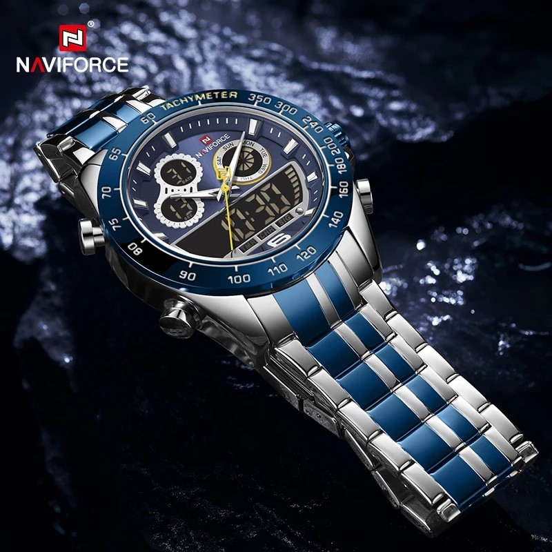 NAVIFORCE NF9188 Silver Blue