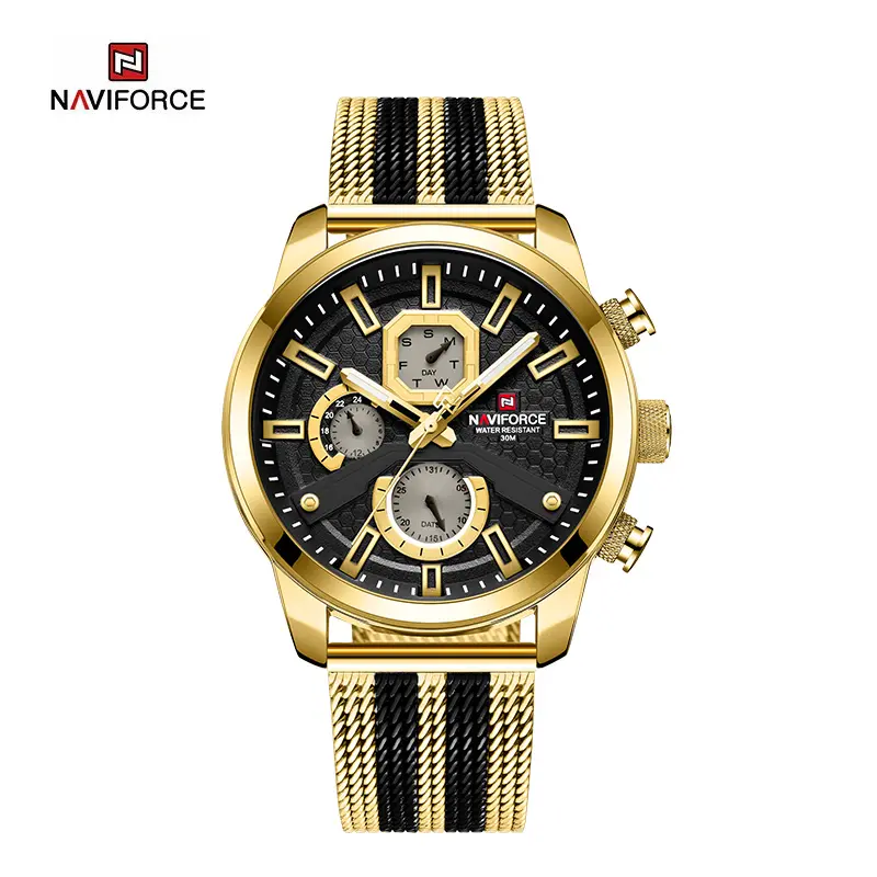 NAVIFORCE NF9211s gold black