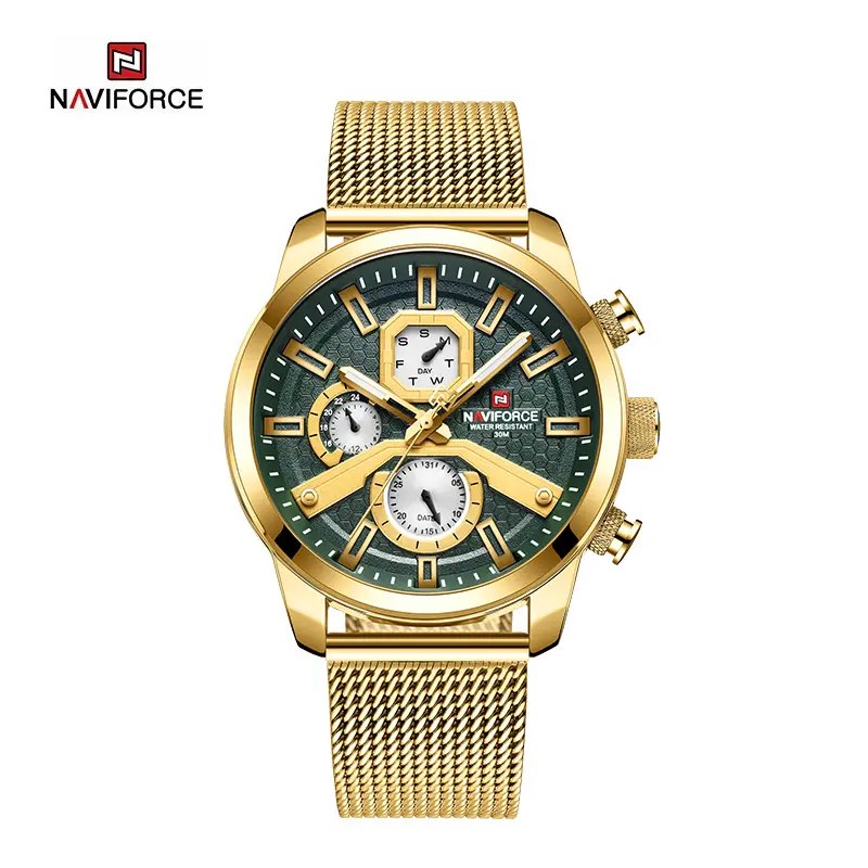 NAVIFORCE NF9211s gold green