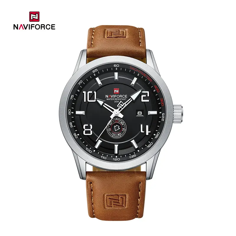 NAVIFORCE NF9229 chocolate silver black