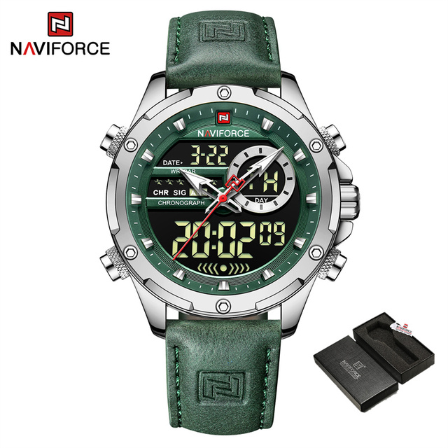 NAVIFORCE NF9208 Green Silver