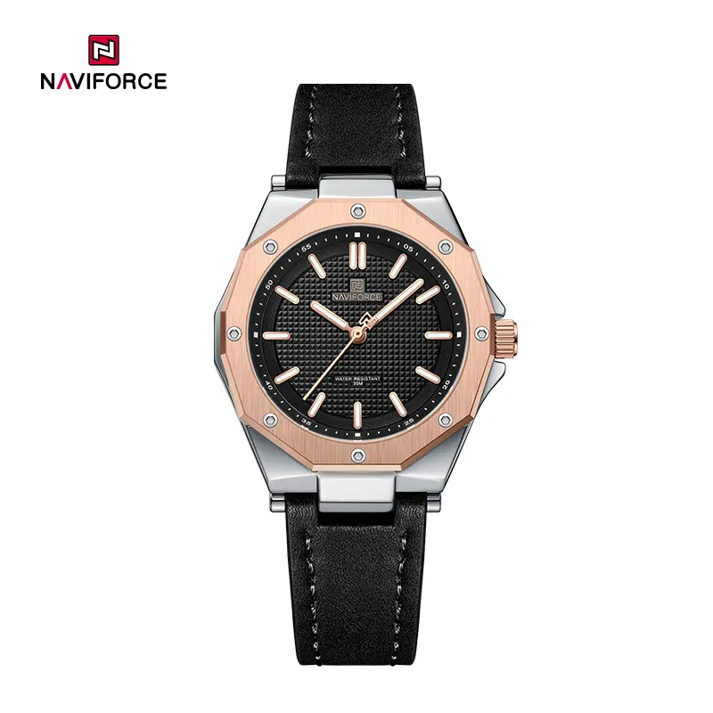 NAVIFORCE NF5026 Black Sliver Pink Black