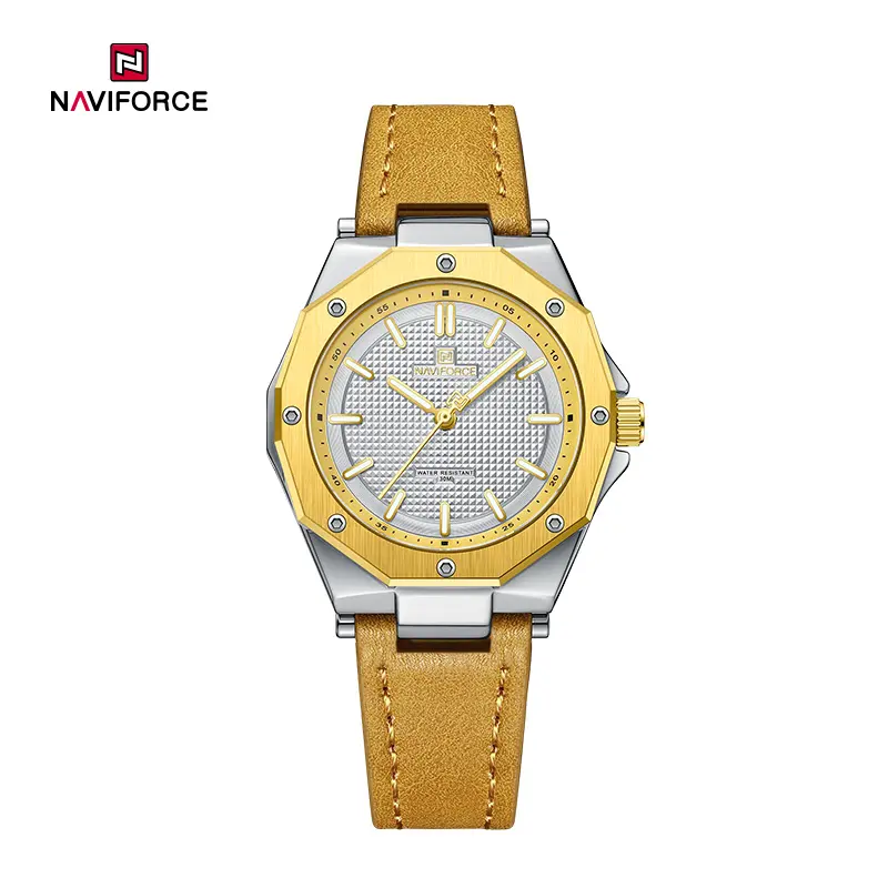 NAVIFORCE NF5026 Gold Silver