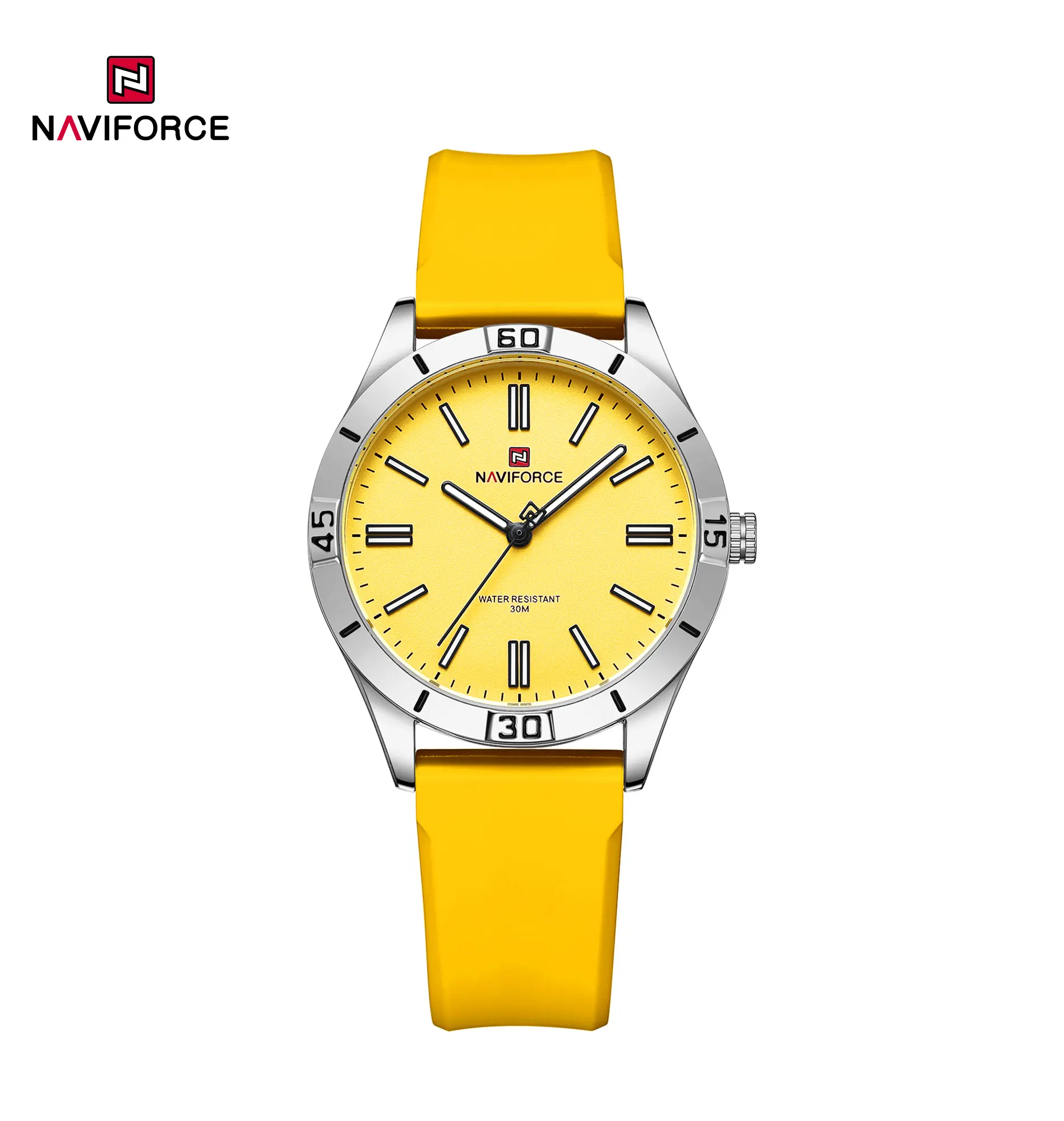 NAVIFORCE NF5041 Yellow Silver