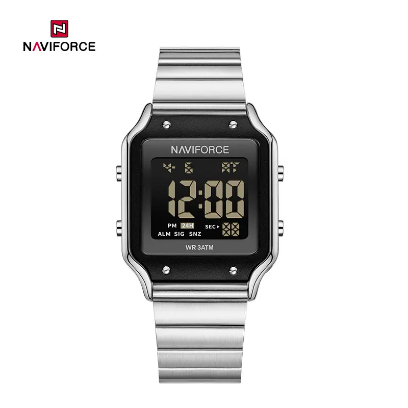 NAVIFORCE NF5046 Silver Black