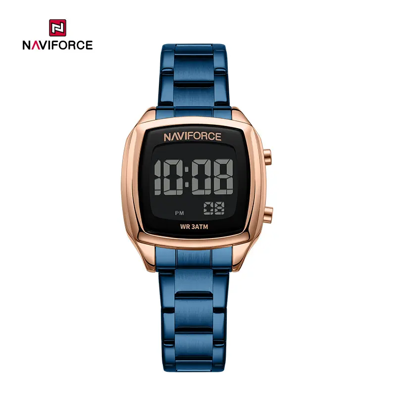 NAVIFORCE NF5047 Blue Rose Gold Black