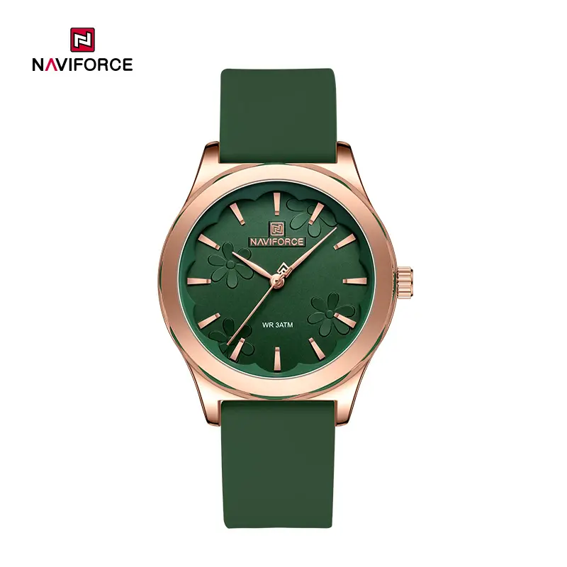 NAVIFORCE NF5051 Green Rose Gold