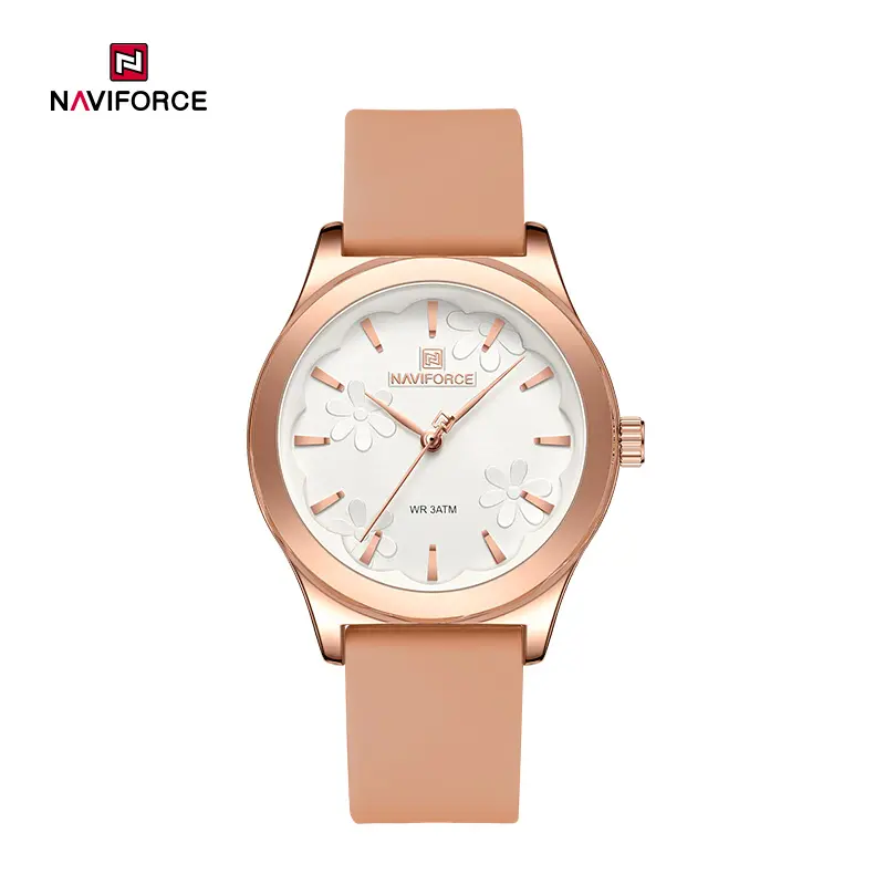 NAVIFORCE NF5051 Rose Gold White