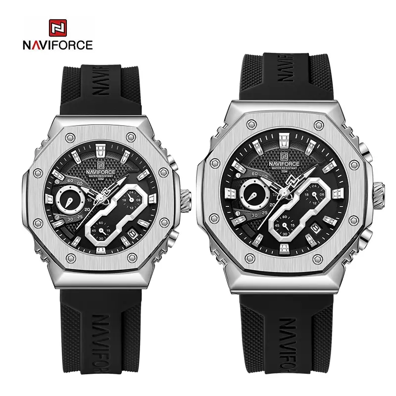 NAVIFORCE NF8035 black silver