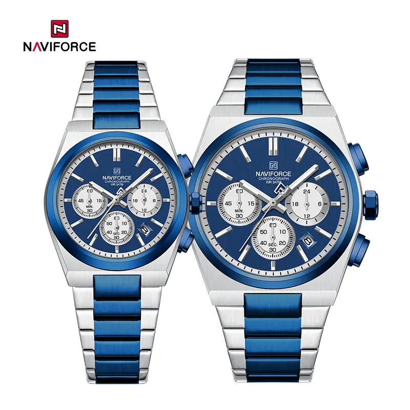 NAVIFORCE NF8048 silver blue white