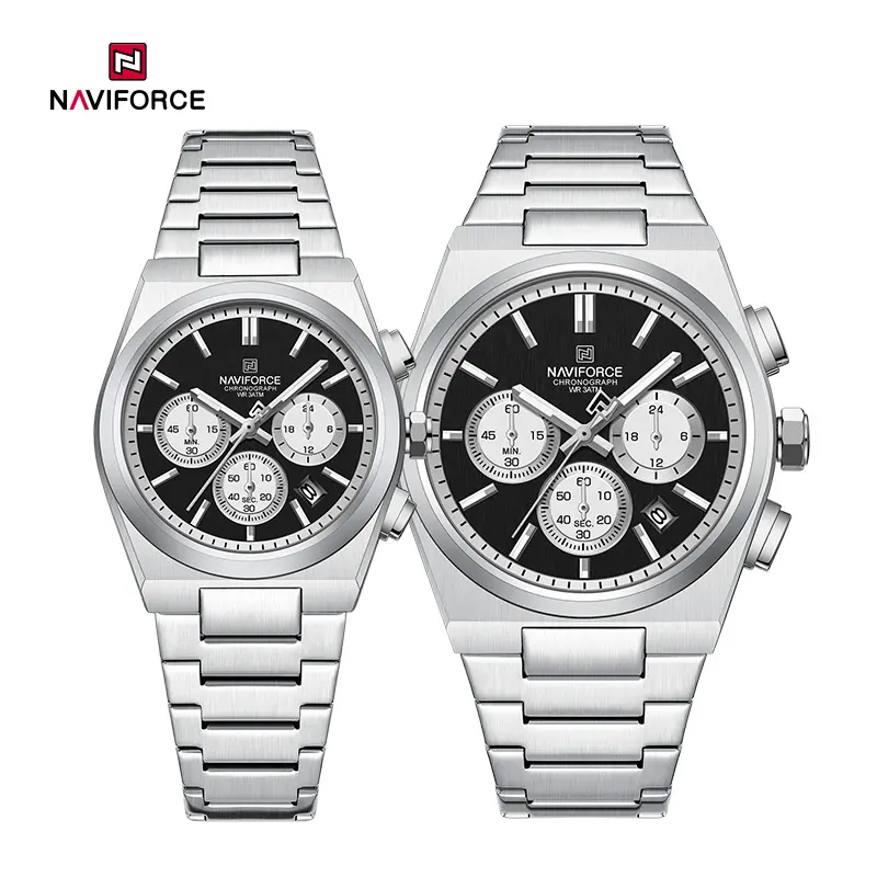 NAVIFORCE NF8048 silver black