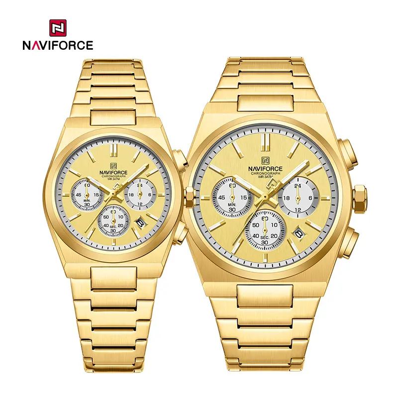 NAVIFORCE NF8048 gold white