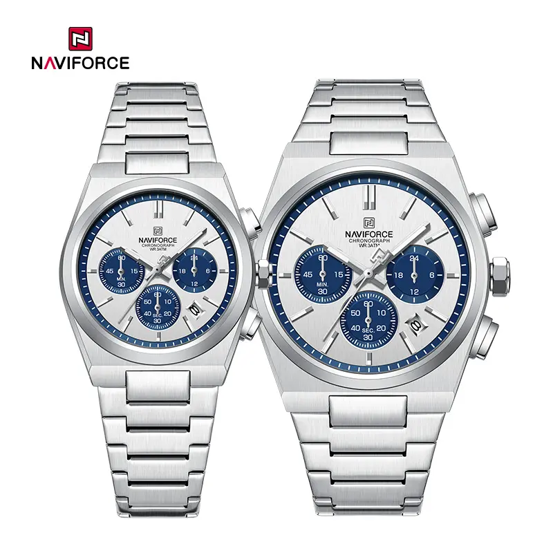 NAVIFORCE NF8048 silver blue