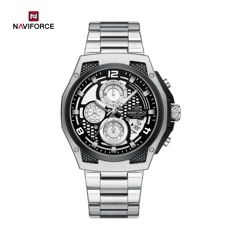 NAVIFORCE NF8051s silver black