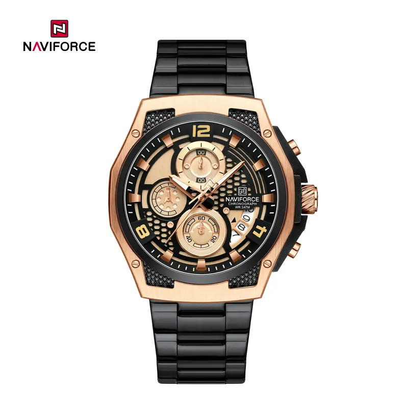 NAVIFORCE NF8051s black rosegold