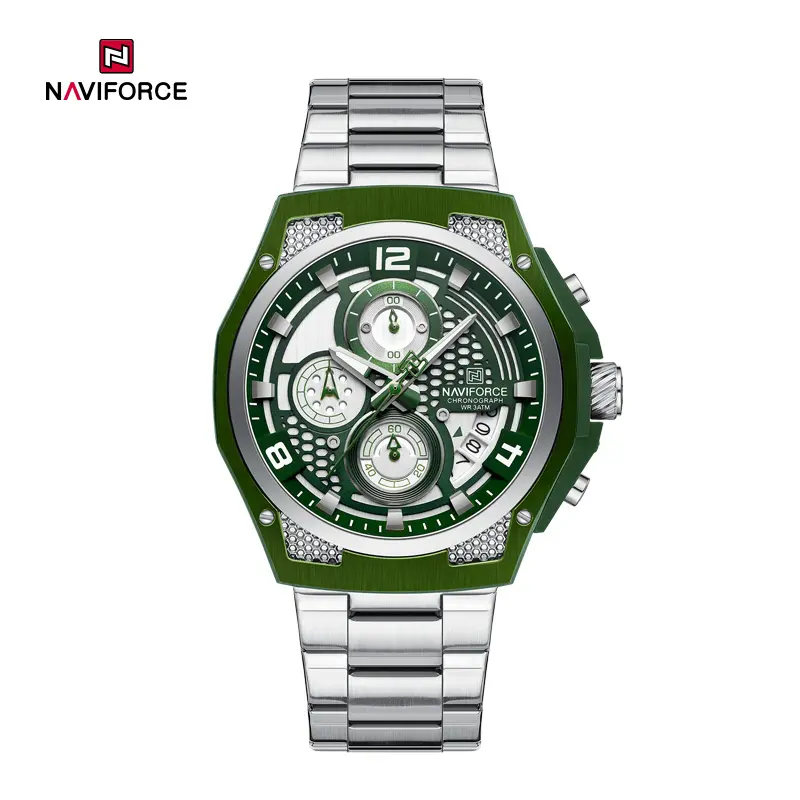 NAVIFORCE NF8051s silver green