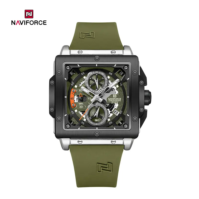 NAVIFORCE NF8064 green silver black