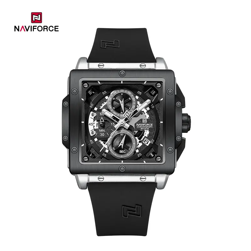 NAVIFORCE NF8064 black silver