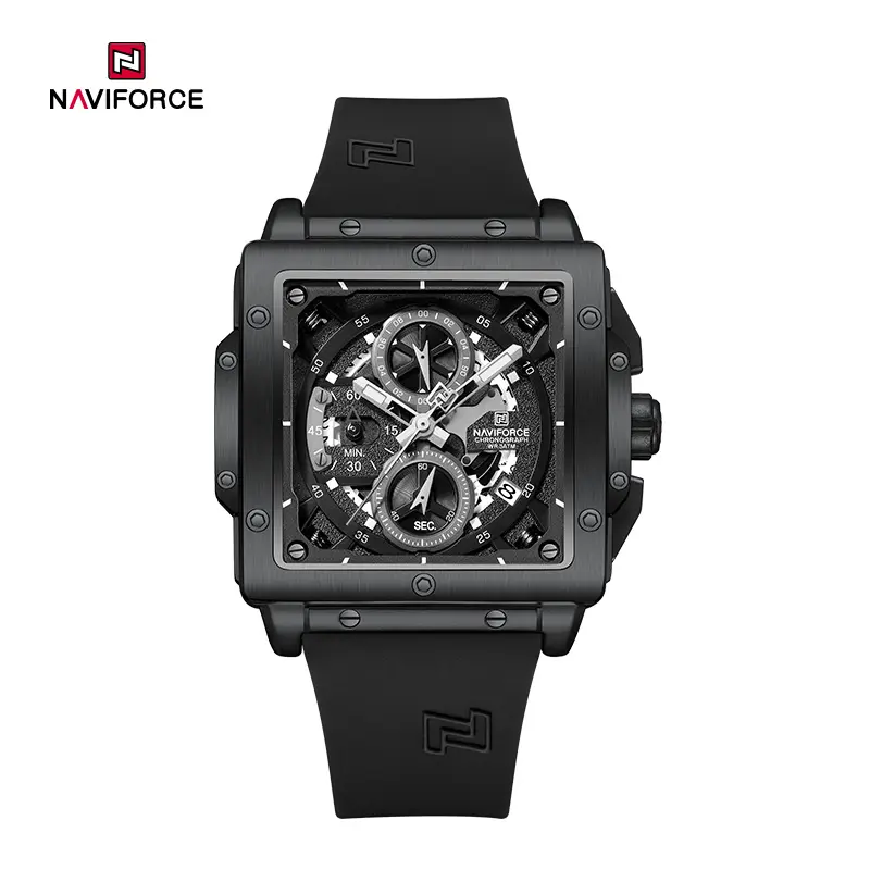 NAVIFORCE NF8064 black white