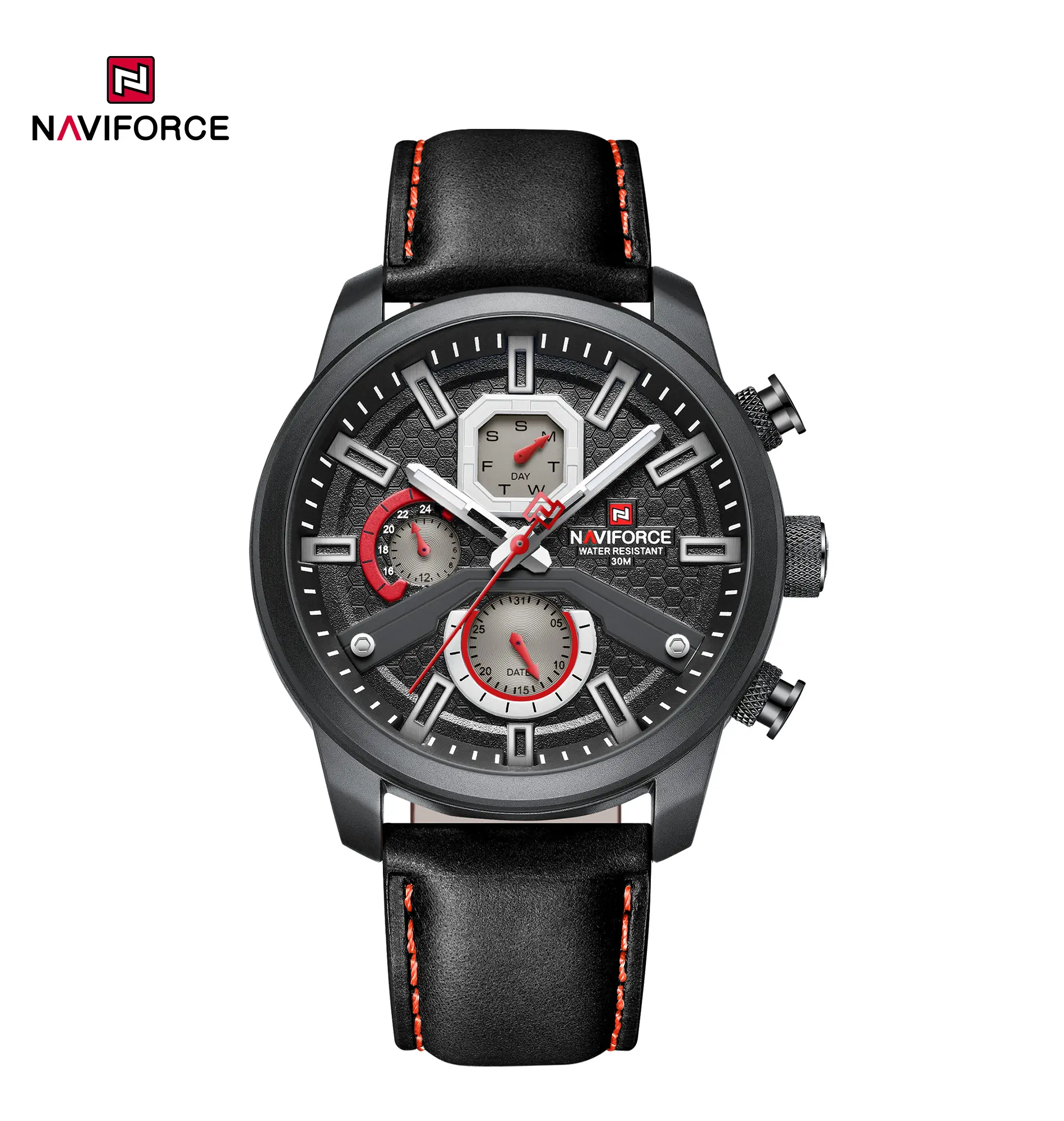 NAVIFORCE NF9211L black red