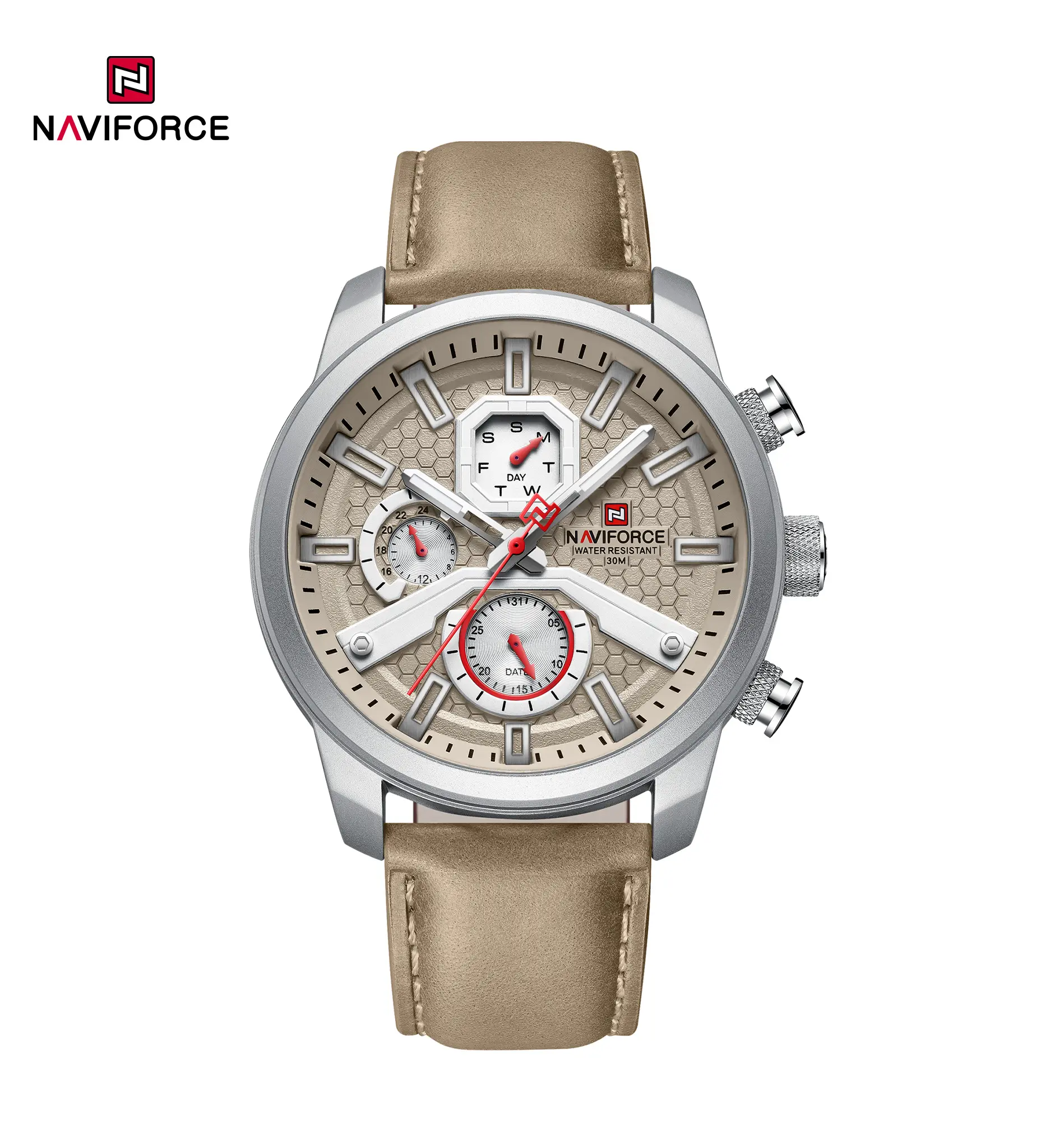 NAVIFORCE NF9211L brown silver