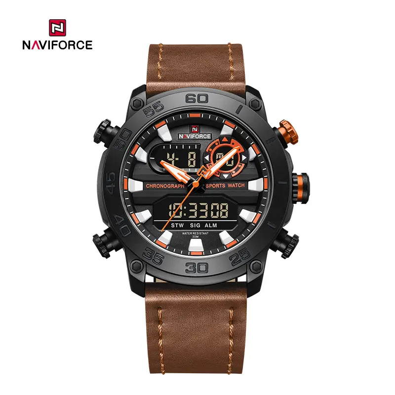 NAVIFORCE NF9235 brown black