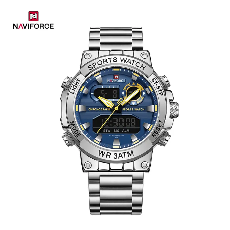 NAVIFORCE NF9237 silver blue