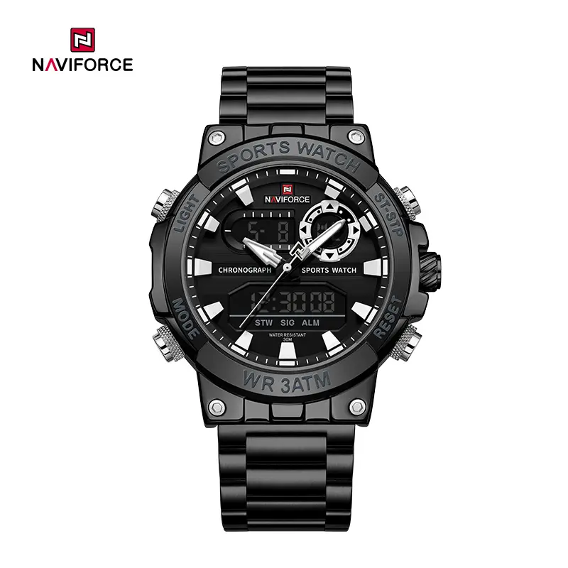 NAVIFORCE NF9237 black white