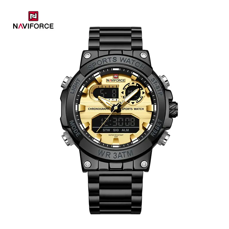 NAVIFORCE NF9237 black gold