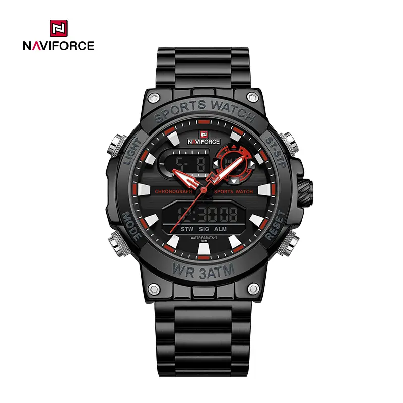 NAVIFORCE NF9237 black red