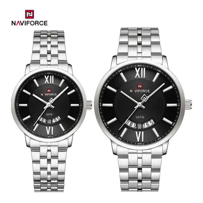 NAVIFORCE NF9238 silver black