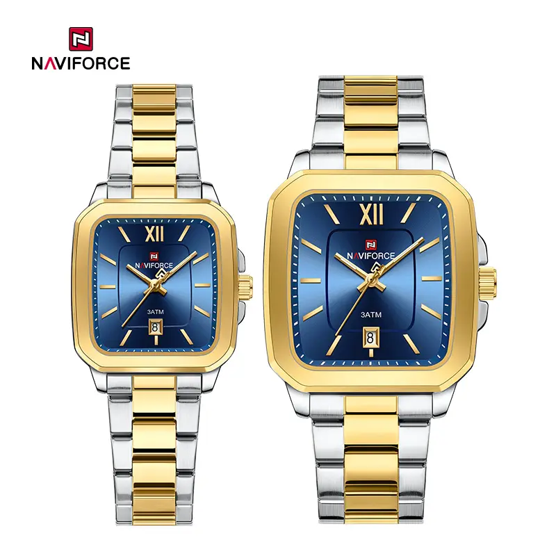 NAVIFORCE NF9239 Silver Gold blue