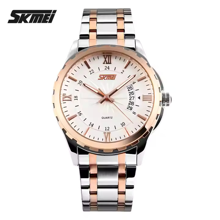 SKMEI 9069 NEW silver rose white