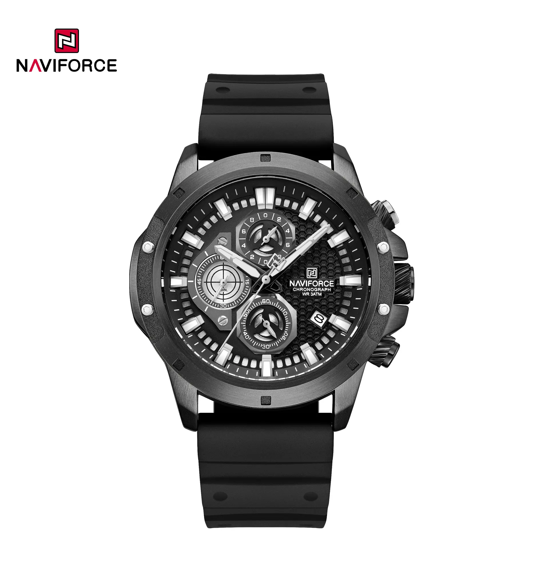 NAVIFORCE NF8036 black white