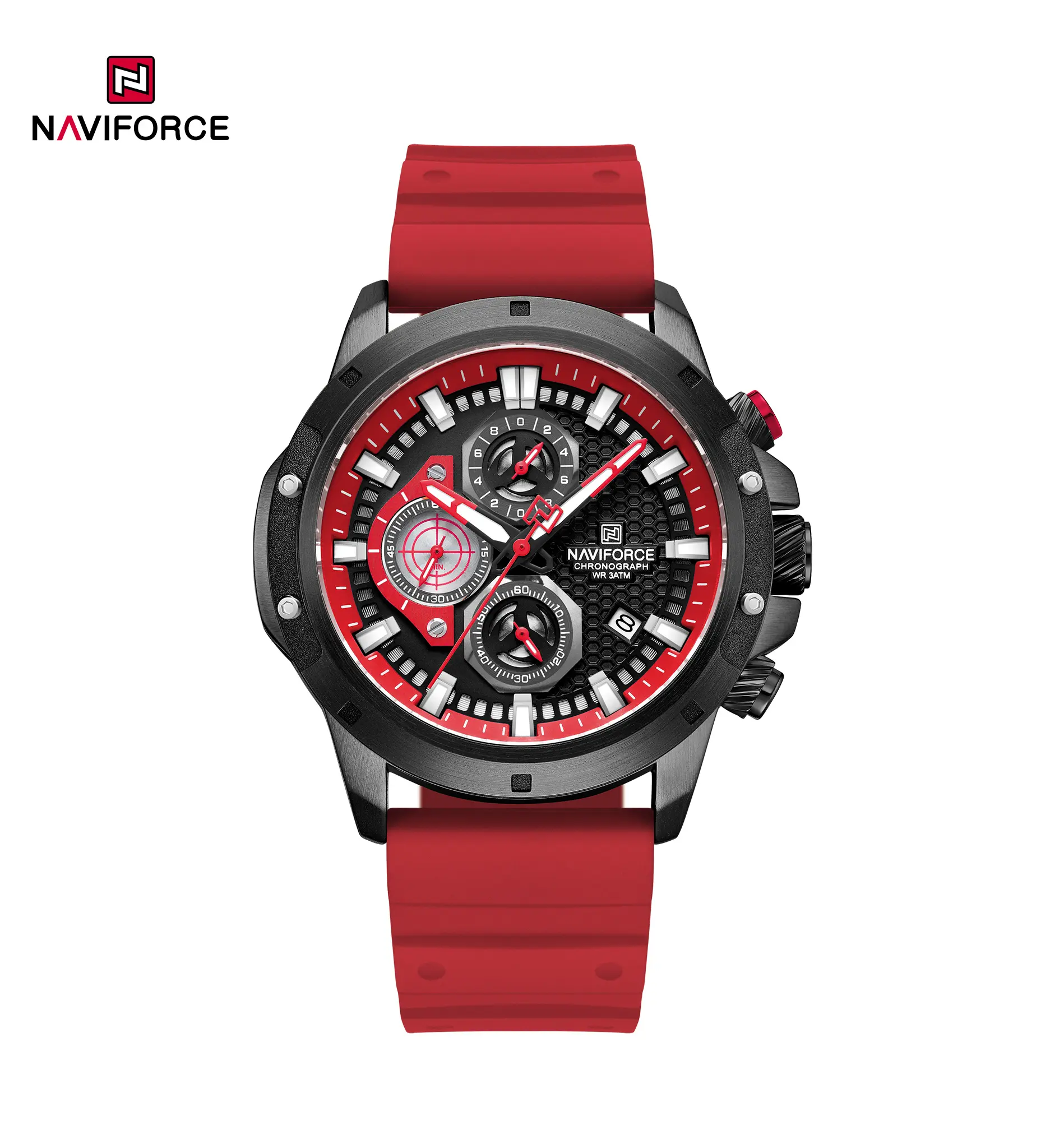 NAVIFORCE NF8036 red black