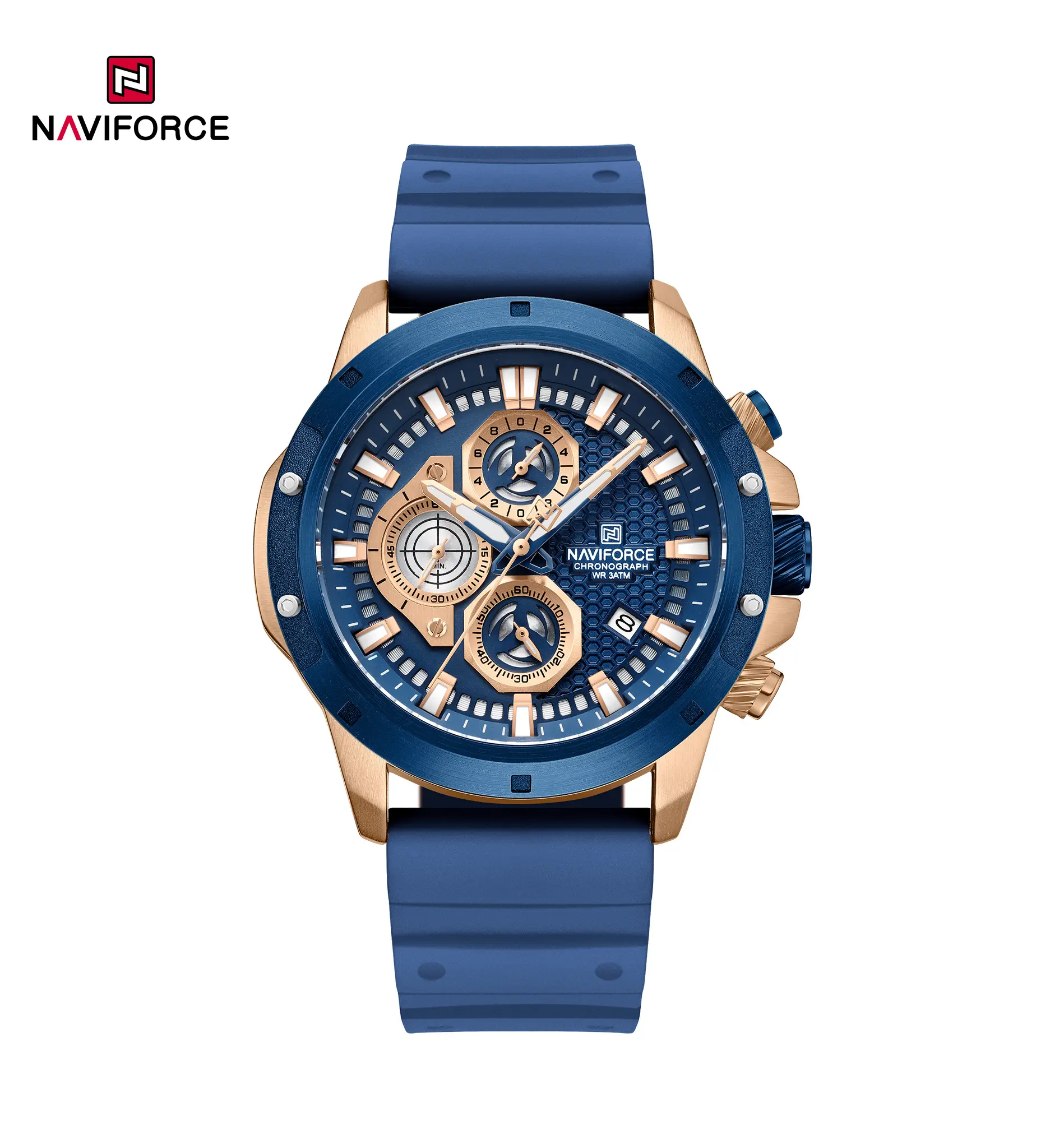 NAVIFORCE NF8036 blue rosegold